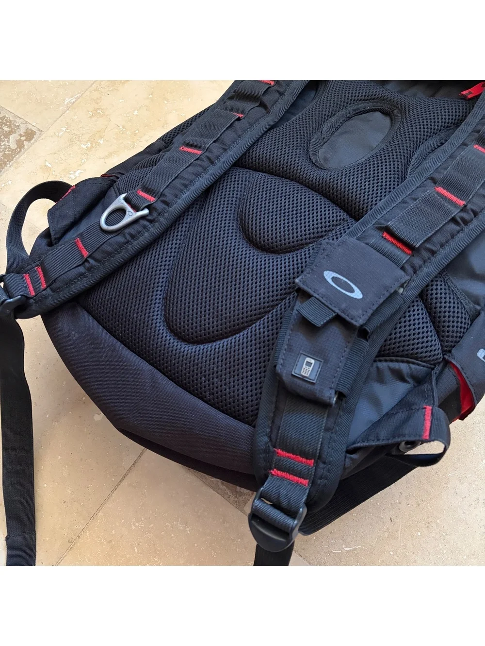 Vintage Y2K Oakley Tactical Backpack Utility Gorpcore Outdoor Black